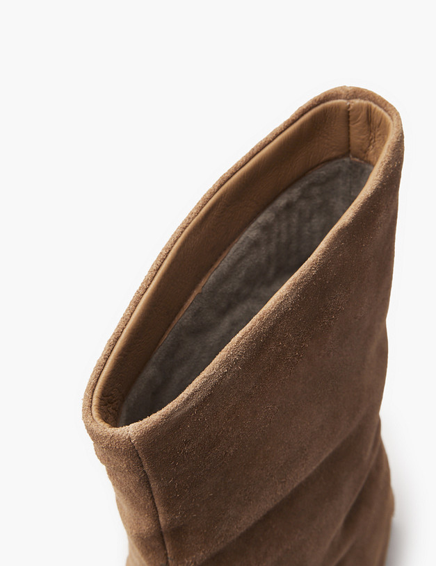 Бежевые женские полусапоги MASCOTTE 126-4245022-2258M | ракурс 8