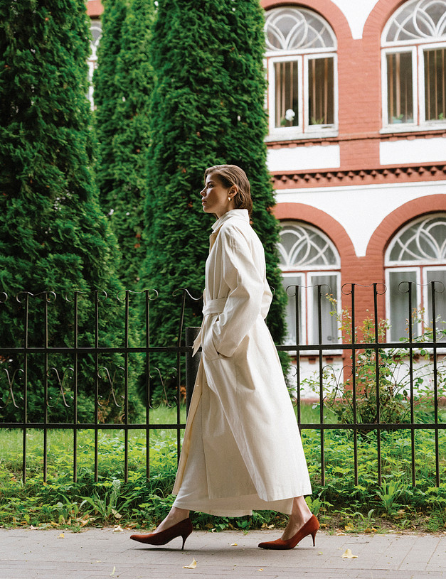 Терракотовые женские туфли MASCOTTE 126-522611-0613 | ракурс 2