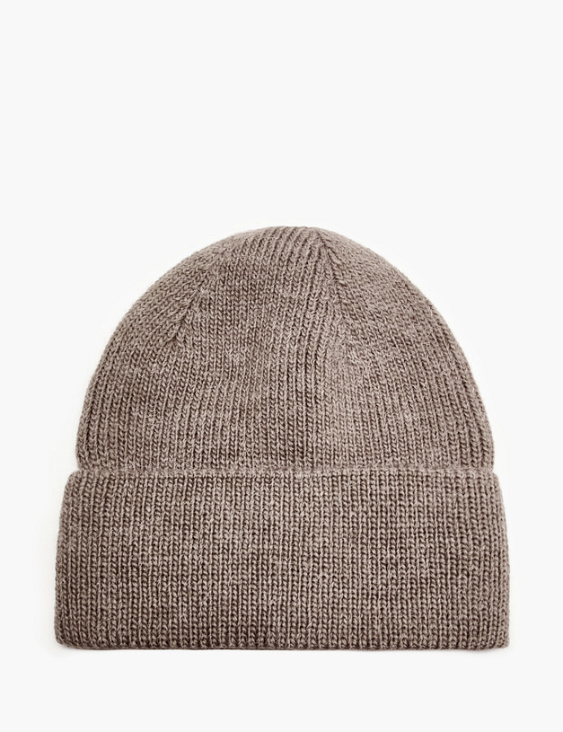 Женская шапка цвета капучино MASCOTTE 781-5209-7508 | ракурс 2