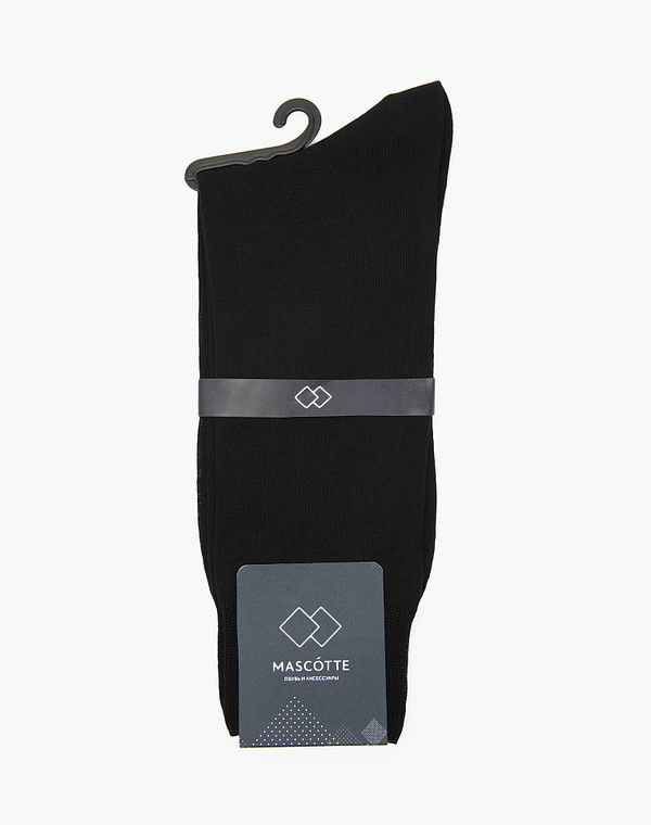 M6434-02 Носки мужские черн, Mascotte