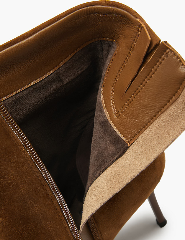 Коричневые женские ботильоны MASCOTTE 94-521221-0609 | ракурс 6