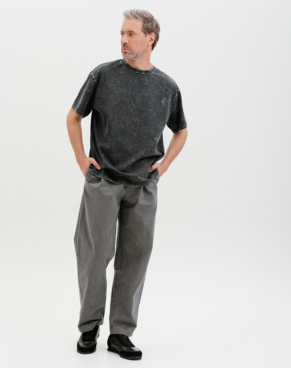 58-514411-0102 Полуботинки для активного отдыха мужские нат.кожа-велюр/текстиль-нат.кожа черн, Mascotte