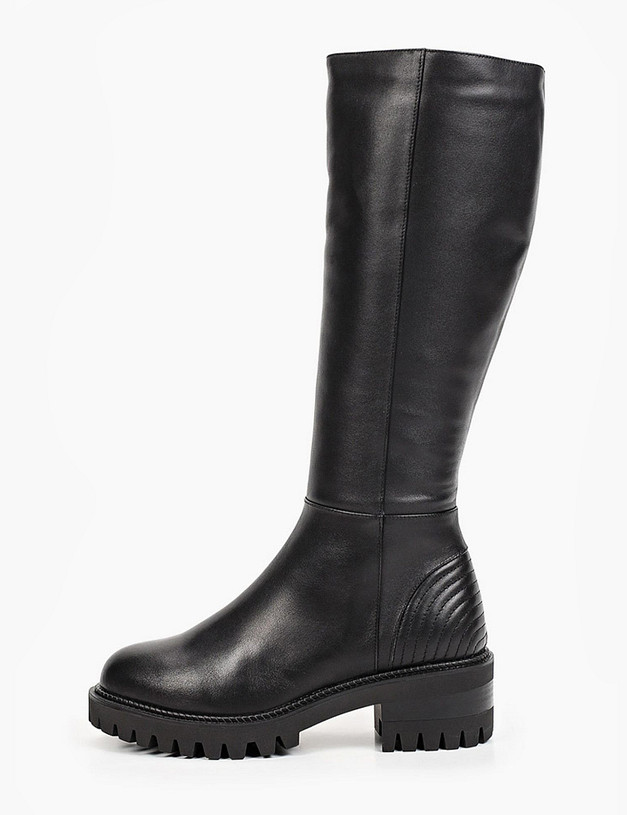 Черные женские зимние сапоги MASCOTTE 99-125232-0102 | ракурс 1