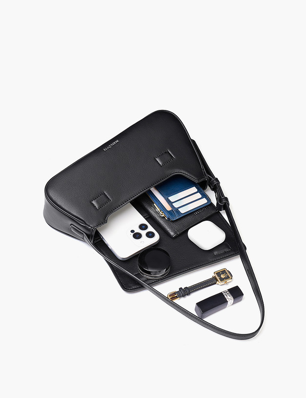 Черная женская сумка MASCOTTE 610-5206-602 | ракурс 6