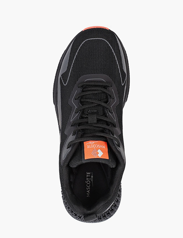 Черные женские кроссовки из текстиля MASCOTTE 189-312121-0202 | ракурс 5 Черные женские кроссовки из текстиля MASCOTTE 189-312121-0202 | ракурс 5