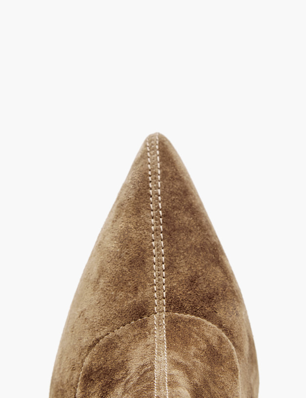 Женские ботильоны на шпильке песочного цвета MASCOTTE 100-410221-0604 | ракурс 5