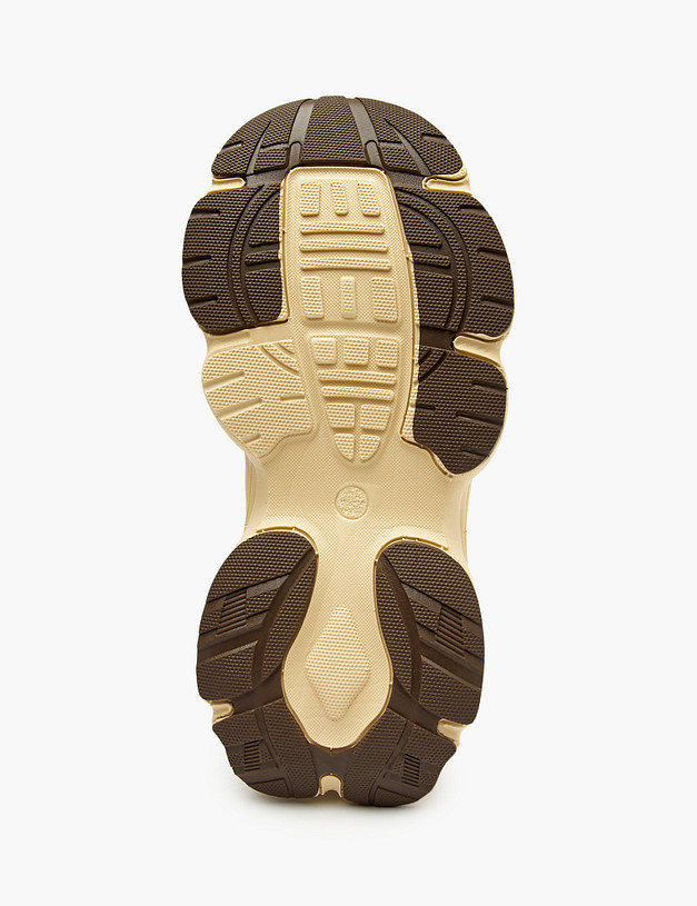 Коричневые кроссовки для девочек MASCOTTE 234-522821-0609 | ракурс 7