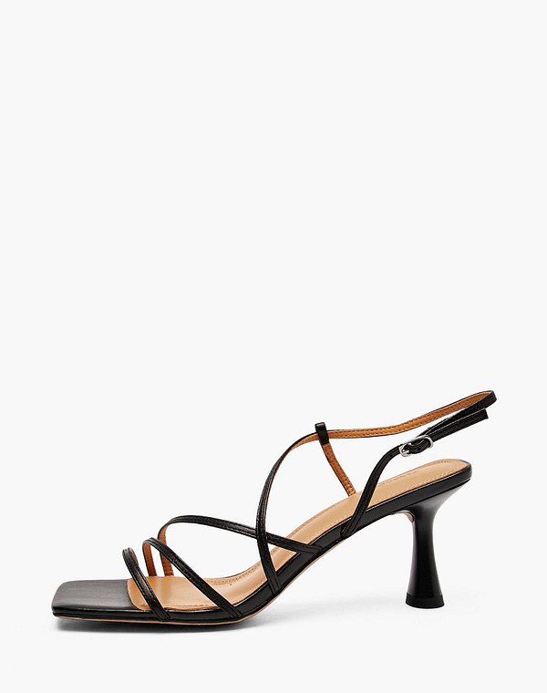 233-513911-0502 Туфли летние женские нат.кожа/нат.кожа черн, Mascotte