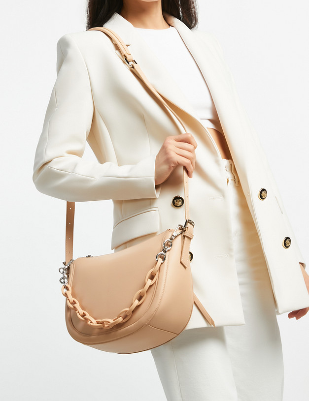 Бежевая женская сумка MASCOTTE 660-2109-606 | ракурс 1