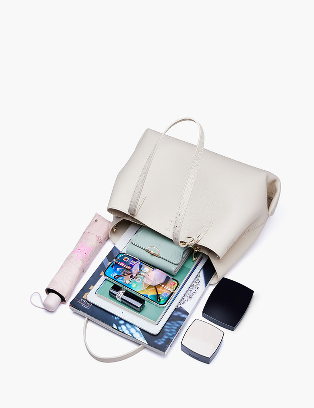 Бежевая женская сумка MASCOTTE 660-4153-108 | ракурс 6