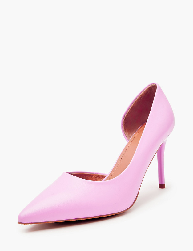 Розовые женские туфли MASCOTTE 233-412811-6542M | ракурс 2