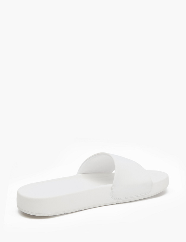 Белые женские сабо MASCOTTE 128-517021-0601 | ракурс 3 Белые женские сабо MASCOTTE 128-517021-0601 | ракурс 3