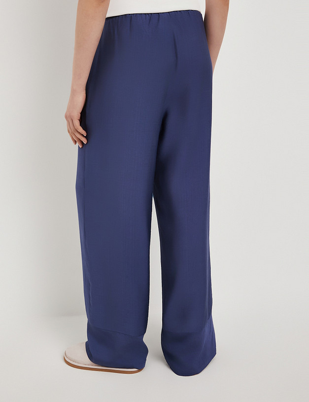 Синие женские брюки MASCOTTE 973-6109-2403 | ракурс 5