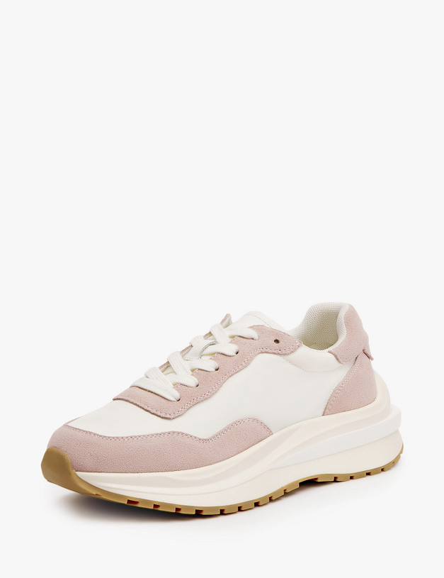 Розовые женские кроссовки MASCOTTE 234-312421-0206 | ракурс 4