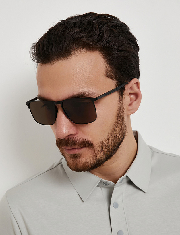 Коричневые мужские очки MASCOTTE 793-6148-7709 | ракурс 1