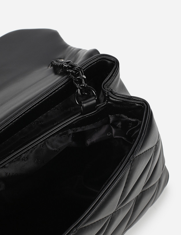 Черная женская сумка кросс-боди MASCOTTE 670-1109-602 | ракурс 4