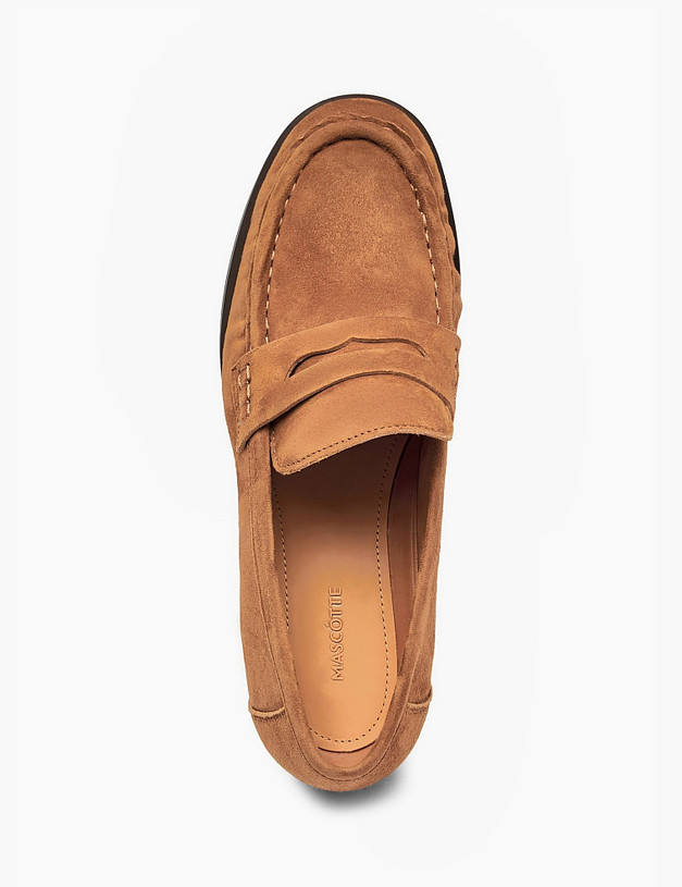 Коричневые женские туфли MASCOTTE 58-6101312-4698M | ракурс 4