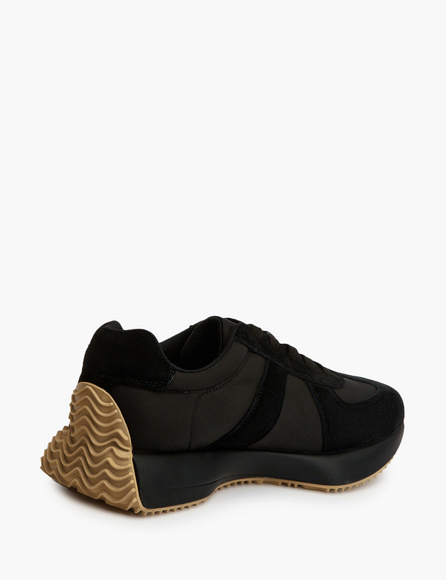 Черные женские кроссовки MASCOTTE 234-312821-0202 | ракурс 3