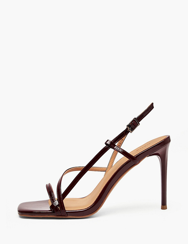 Бордовые женские босоножки MASCOTTE 126-511815-0705 | ракурс 1