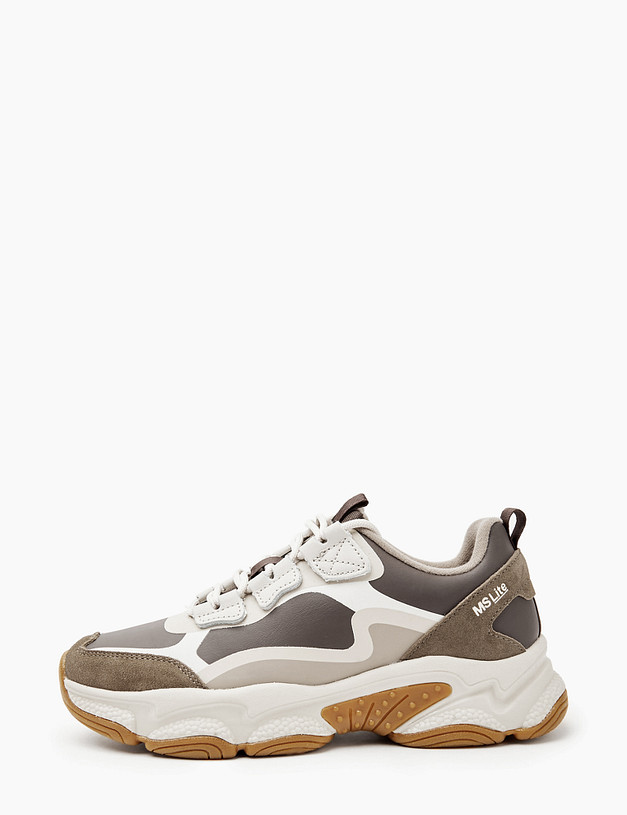 Коричневые женские кроссовки MASCOTTE 189-322822-0609 | ракурс 2