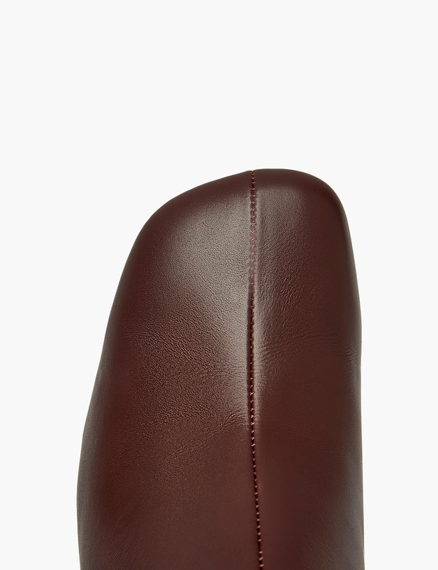 Бордовые женские ботильоны MASCOTTE 15-522111-7113M | ракурс 4