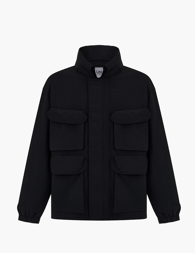 Черная мужская ветровка MASCOTTE 971-5115-2602 | ракурс 8