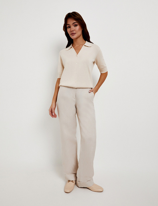 Молочный женский кардиган MASCOTTE 852-6125-2401 | ракурс 2