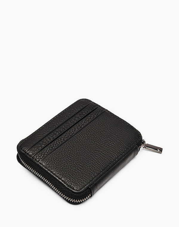 622-6103-102 Визитница.Муж. нат.кожа/текстиль черн, Mascotte