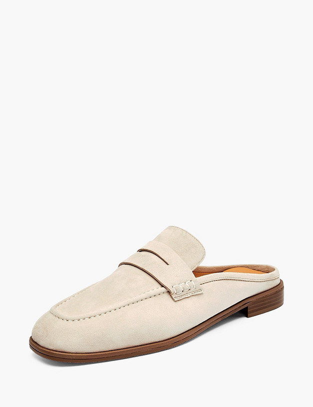 Молочные женские сабо MASCOTTE 126-615711-0601 | ракурс 2