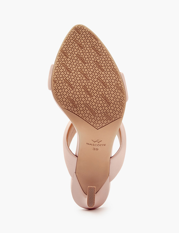 Розовые женские мюли MASCOTTE 175-4123012-7514M | ракурс 6