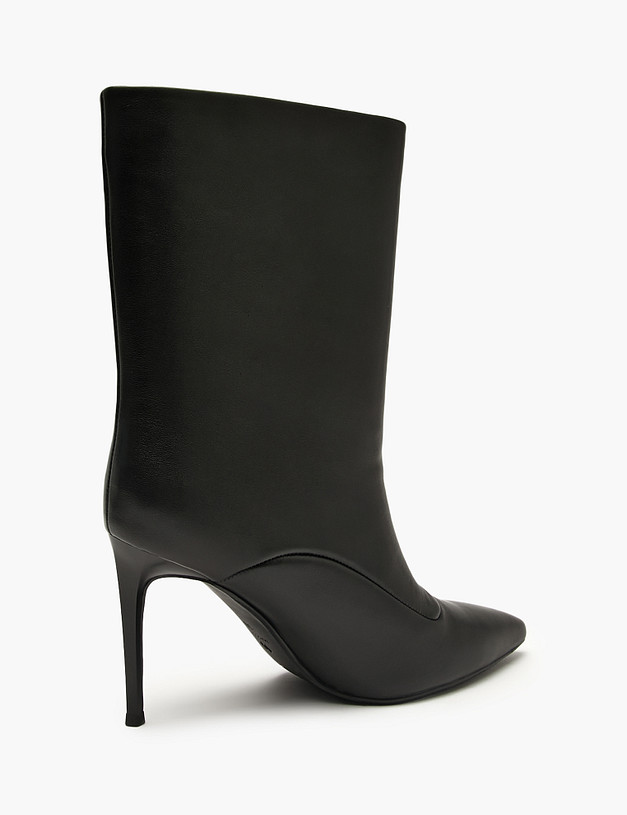 Черные женские полусапоги MASCOTTE 126-525921-3100M | ракурс 3