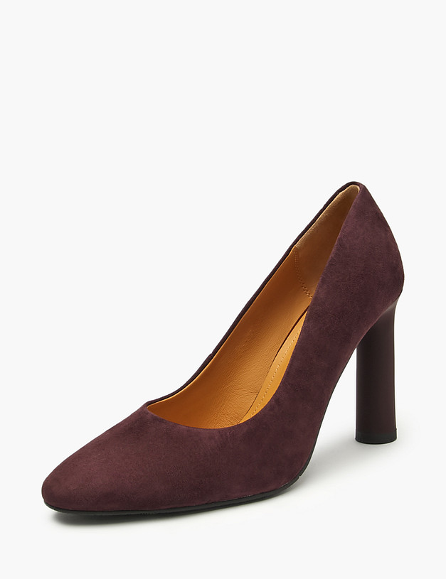Бордовые женские туфли MASCOTTE 233-520711-4686M | ракурс 2