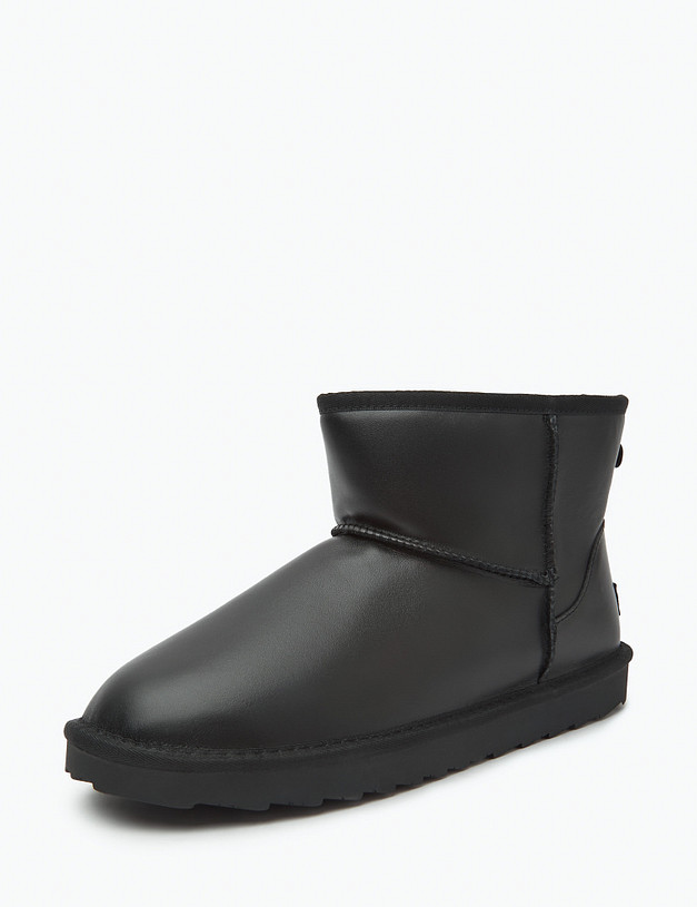 Черные мужские угги MASCOTTE 234-326534-0912 | ракурс 2