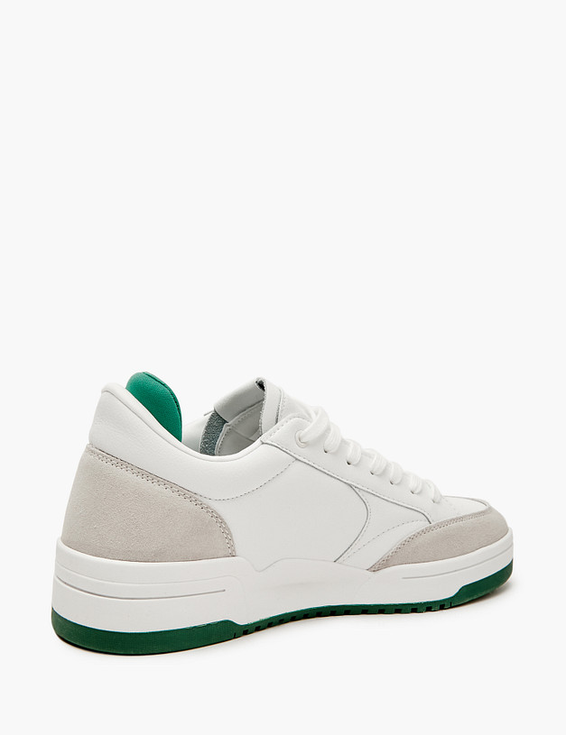 Белые мужские кроссовки MASCOTTE 158-410121-0601 | ракурс 4