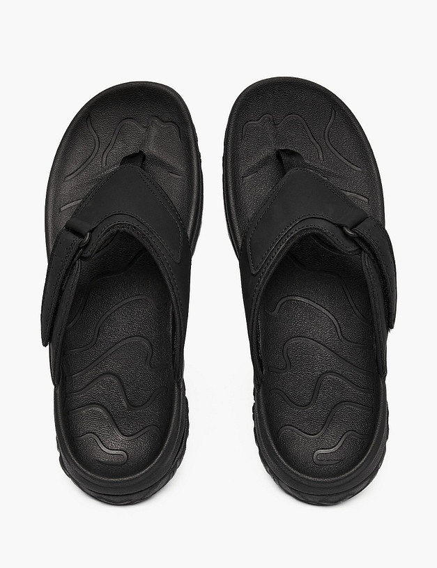 Черные мужские сабо MASCOTTE 151-610921-0602 | ракурс 4