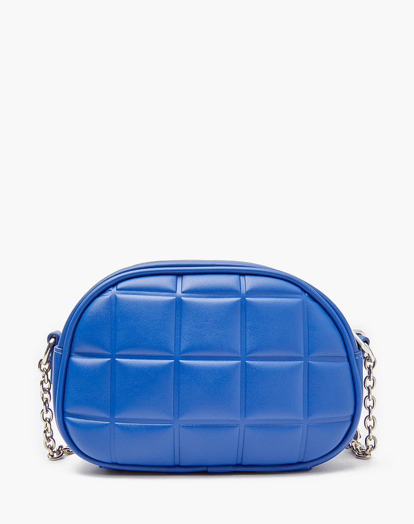 610-2207-603 Сумка женская и.кожа/текстиль синий, S, Mascotte