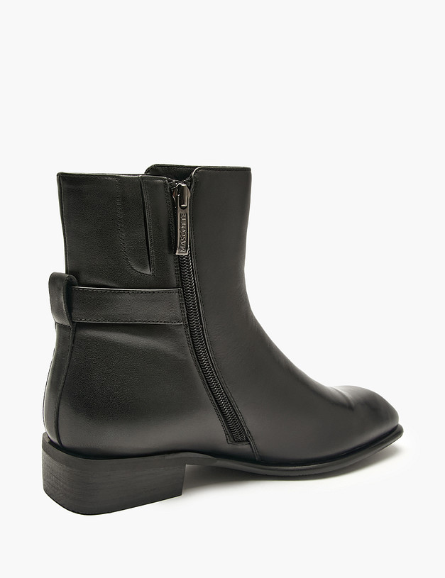 Черные женские ботинки MASCOTTE 126-524721-0102 | ракурс 3