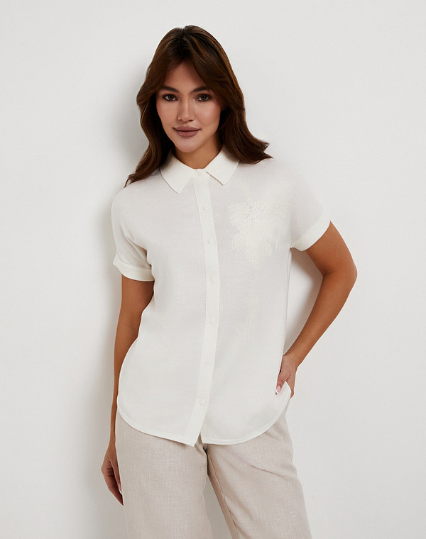 852-5228-2401 Джемпер женский молочн, Mascotte