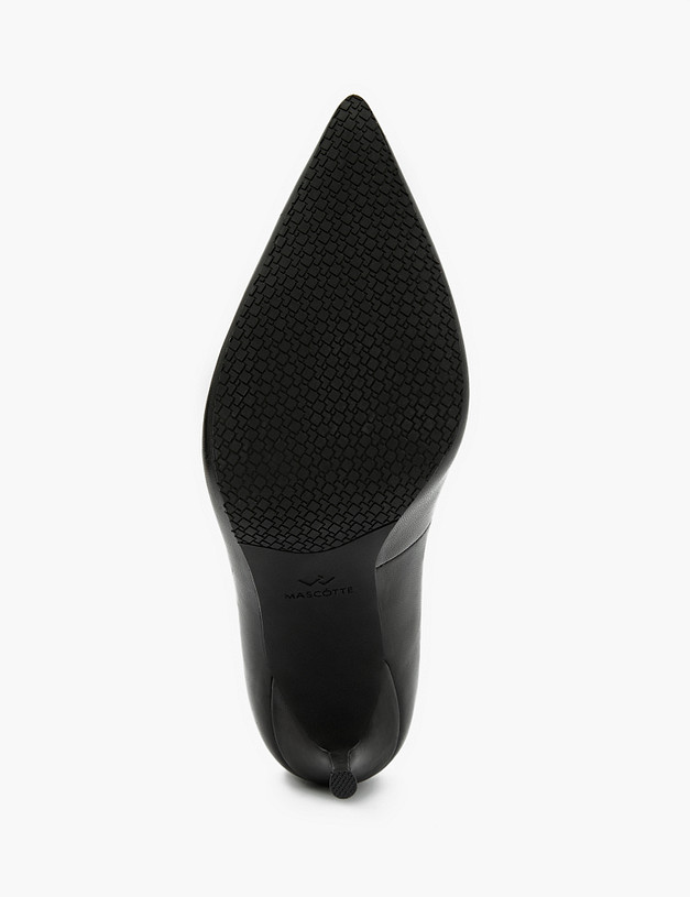 Черные кожаные женские туфли MASCOTTE 172-3180911-3501M | ракурс 5 Черные кожаные женские туфли MASCOTTE 172-3180911-3501M | ракурс 5