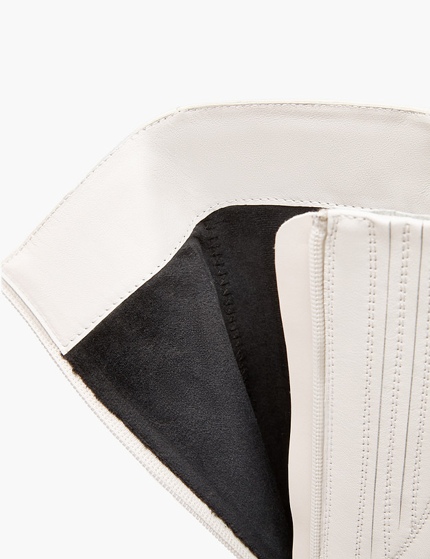 Молочные женские зимние сапоги MASCOTTE 233-22656310-7115M | ракурс 6