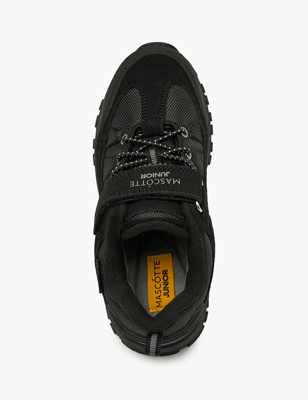 Черные детские кроссовки MASCOTTE 182-421025-0602 | ракурс 4