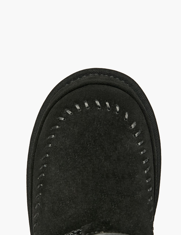 Черные женские угги MASCOTTE 234-42251356-0202 | ракурс 4 Черные женские угги MASCOTTE 234-42251356-0202 | ракурс 4