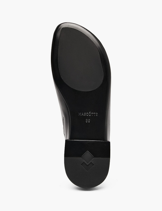 Черные женские мюли MASCOTTE 22-6100911-3100M | ракурс 5