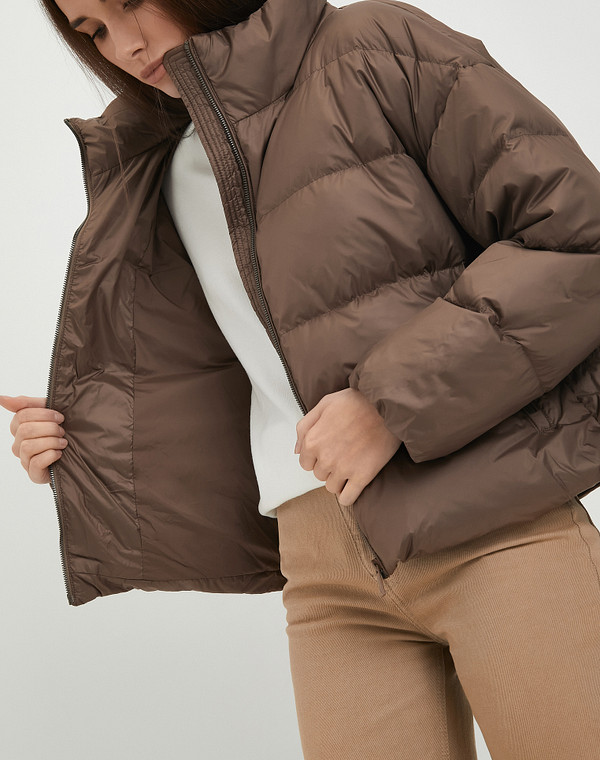 234-3303-2409 Куртка женская корич, Mascotte Lite