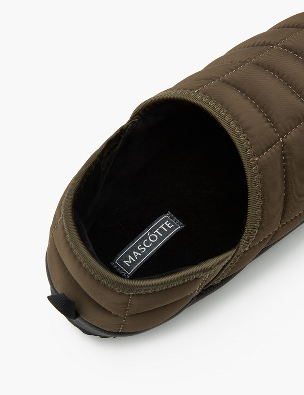 Оливковые женские слипоны MASCOTTE 151-220822-0204 | ракурс 8