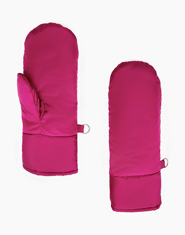 717-2218-2407 Варежки жен.. текстиль/ворсин фуксия, Mascotte