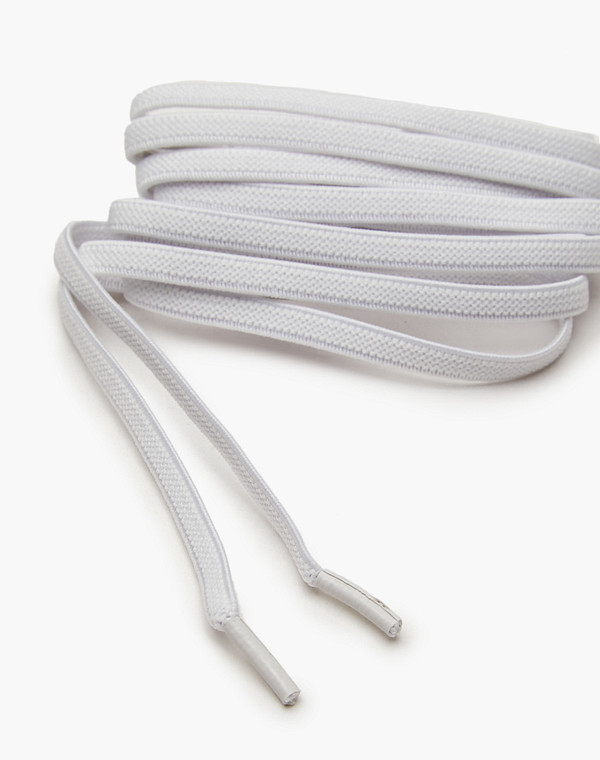951-3201-24001 Шнурки эластичные с фиксатором бел, Mascotte Lite