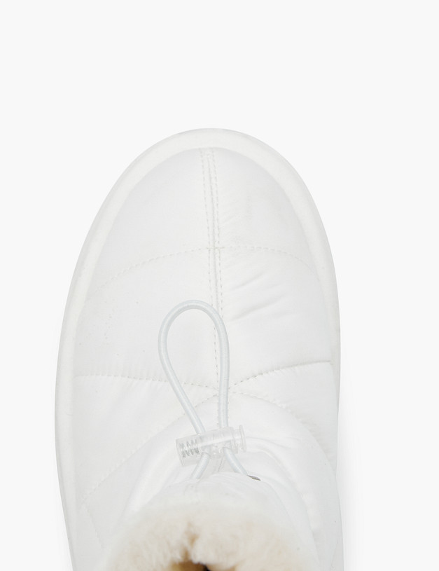 Белые женские дутики MASCOTTE 47-3203436-0201 | ракурс 5