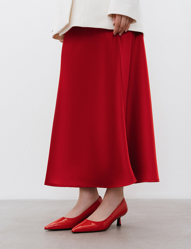 Красные лакированные женские туфли MASCOTTE 94-5164611-0705 | ракурс 2