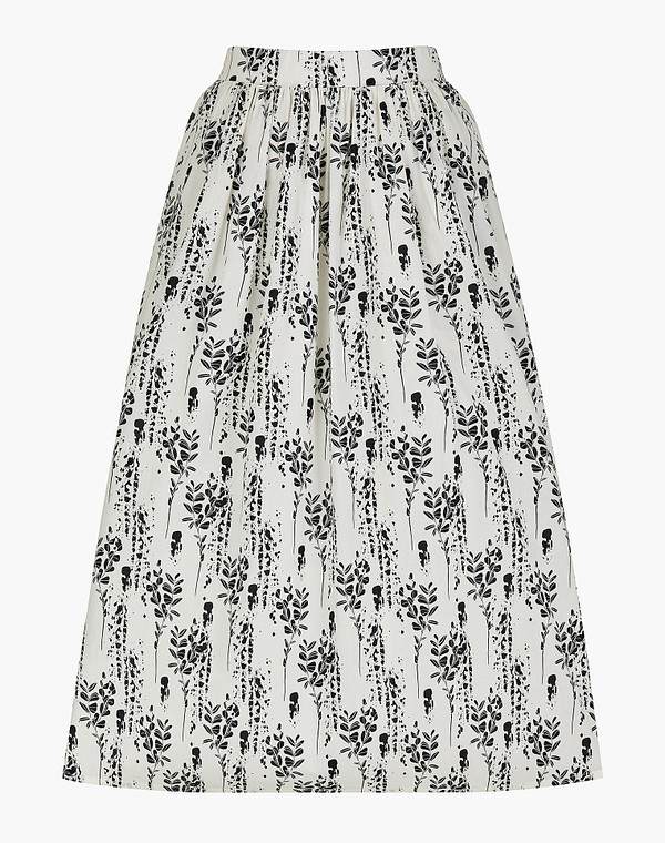 986-6104-2621 Юбка женская черн/бел, Mascotte